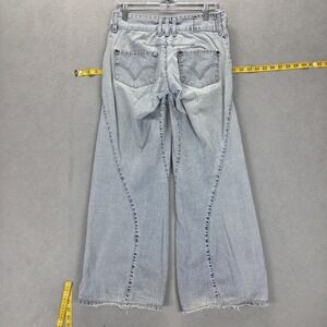 Vintage Levis Engineered Jeans Womens Twisted Baggy Wide Leg Skater Fits 29x29